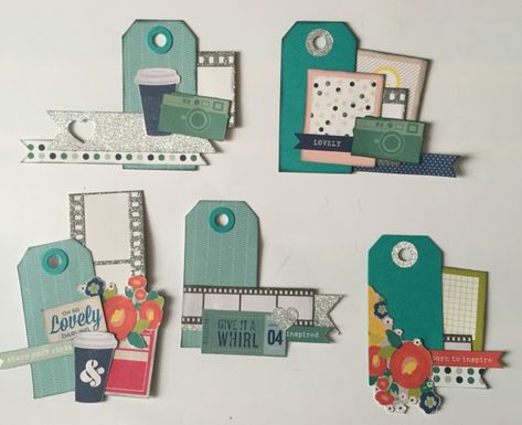 TAG EMBELLISHMENTS Ide Scrapbook, Embellishment Clusters, Crafts By Month, Handmade Embellishments, Scrapbook Embellishments Diy, Embellishment Ideas, Diy Embellishments, Scrapbook Borders, Card Candy