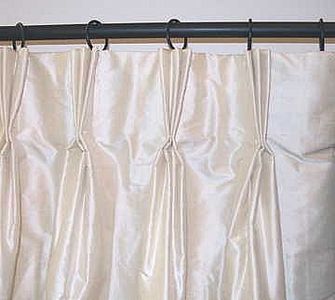 pleated shower doors - http://www.replacementtraveltrailerparts.com/traveltrailershowerdoors.php Pinch Pleat Drapes, Drape Ideas, Home Window Treatments, Curtains And Shades, Thermal Drapes, Shop Curtains, Windows Treatments, Pinch Pleat Drape, Room 2015