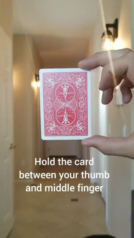 Join the fun convo with 9GAG community Throwing Cards, Magic Tricks Videos, Cool Card Tricks, Pen Tricks, Magic Tricks Revealed, Magic Card Tricks, Magic Illusions, Cool Magic Tricks, Easy Magic Tricks