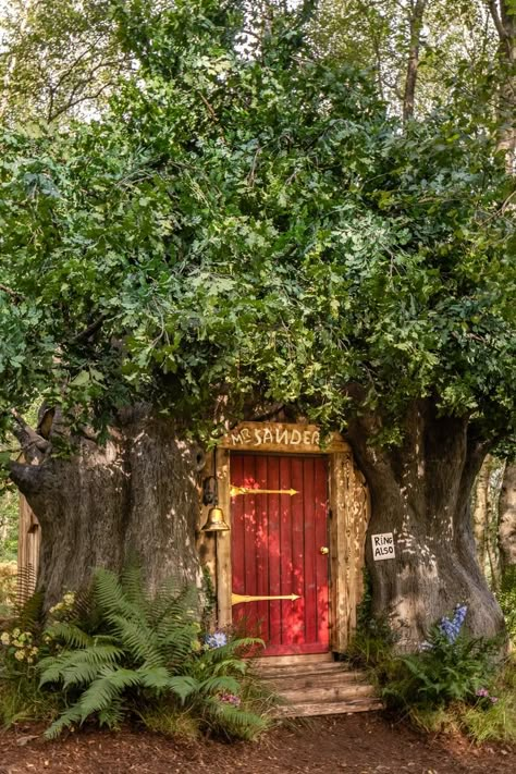 Winnie The Pooh Tree House, Winnie The Pooh's House, Winnie The Pooh House, Winnie The Pooh Garden, Winnie The Pooh House Decor, Winnie The Pooh Tree, Snow White Cottage, Treehouse Airbnb, House At Pooh Corner