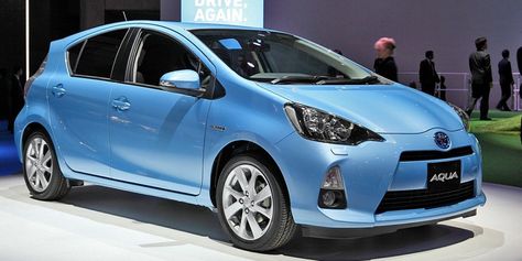 Toyota Aqua Hybrid, Toyota Aqua, Toyota Prius Hybrid, 1st Car, Car Reference, Hybrid Cars, Japanese Market, Car Fuel, Best Classic Cars