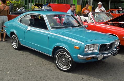 1973 Mazda RX3 Coupe My parents had one. Mazda Rx7 Design, 1993 Mazda Rx7, Mazda Suv, Mazda Rx7 Back View, 1988 Mazda Rx7, Mazda Rx3, Mazda Mx3, Mazda Cx3, Mazda B2200