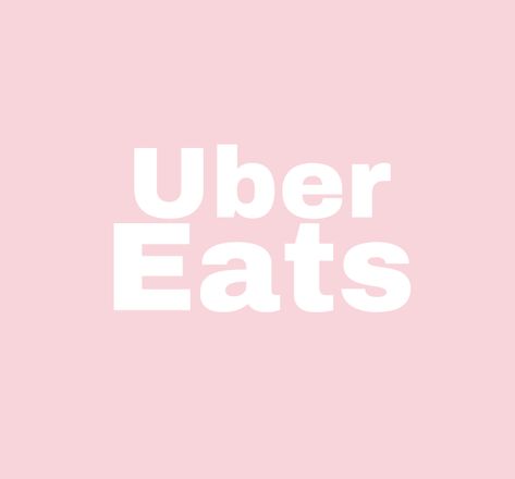 Pink Uber Eats Icon, Shopping App Icon, Pink App Icon, Widget Pics, Phone Widget, Uber App, Ios Ideas, Icons App, Uber Eats