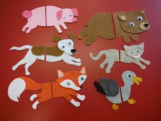 Library Lalaland: Flannel Friday: Tails Chasing Tails Preschool Maths, Flannel Stories, Storytime Themes, Felt Board Patterns, Storytime Ideas, Felt Story, Storytime Crafts, Felt Play Mat, Flannel Board Stories