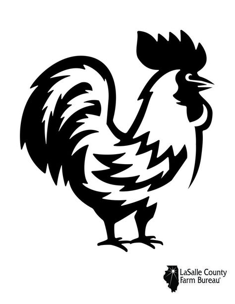 Rooster Pumpkin Carving, Farm Animal Pumpkin Carving, Cow Pumpkin Carving, Chicken Pumpkin Carving, Chicken Pumpkin, Halloween Pumpkin Carving Stencils, Carving Stencils, Carving Pumpkins, Pumpkin Carvings Stencils