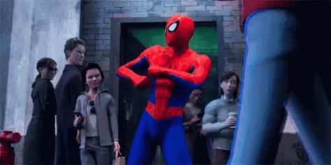 Dancing Spiderman GIF - Dancing Spiderman Dance - Discover & Share GIFs Bi Vibes, Spiderman Gif, Spider Oc, Silver Age Comics, Miles Morales Spiderman, Steve Ditko, Love You Gif, American Comics, Amazing Spider