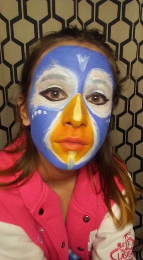 The Lion King make up - Zazu Zazu Costume, Lioness Makeup, Lion King Makeup, Zazu Lion King, Rafiki Lion King, Lion Face Paint, Lion King Play, Lion King Show, Lion Makeup