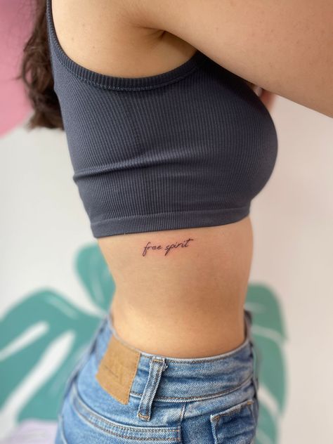 #freespirit #tattoo #simple #minimaltattoo Spirit Lead Me Tattoo, Free Soul Tattoo, Free Spirit Tattoo, Free Sprit, Sticker Sleeve, Spirit Tattoo, Soul Tattoo, Spirit Lead Me, Tattoo Simple