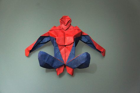 Origami Spiderman! Origami Marvel, Minecraft Spider, 3d Printing Toys, Paper Folding Techniques, 3d Crafts, Origami Diagrams, Origami Models, Superhero Masks, Dance Photography Poses