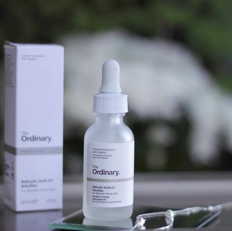 The Ordinary Salicylic Acid 2% Solution, Salicylic Acid Serum, The Ordinary Salicylic Acid, Cosmetics Photography, Last Month, Salicylic Acid, Of Course, Skincare Products, The Ordinary