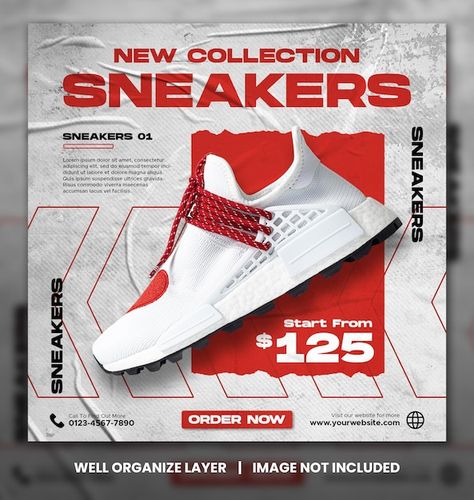 Adidas Social Media Design, Nike Social Media Design, Shoes Instagram Post, Sport Social Media Design, Nike Social Media, Sport Design Graphic, Shoe Poster Design, Nike Banner, Shoes Banner