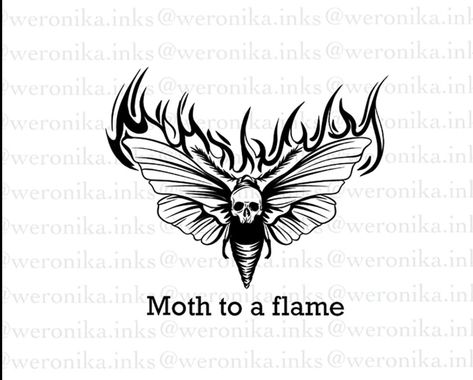 Moth To The Flame Tattoo, Moth Flame Tattoo, Moth To A Flame Tattoo, Bmth Tattoo, The Weeknd Tattoo, Fake Skin Tattoo, Moth To A Flame, Flame Tattoo, Taurus Art