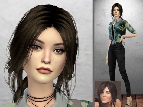 Mezox's Lara Croft The Sims 4 Cc Tomb Raider, Sims 4 Lara Croft Cc, Sims4 Mod, Laura Croft, Sims 4 Sims, Summer Ray, Sara Sampaio, Sophia Bush, Sims Community