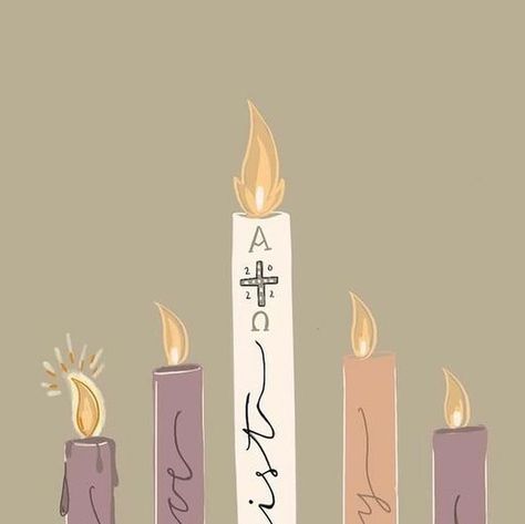 𝐌𝐚𝐫𝐢𝐬𝐨𝐥 𝐂𝐚𝐥𝐢𝐱𝐭𝐨 | 𝐀𝐫𝐭 & 𝐅𝐚𝐢𝐭𝐡 on Instagram: "Happy first Sunday of Advent! A time of preparation and anticipation for the birth of Jesus.🕯️⛪️ HOPE: Lord, please shine the light of Hope into my life. Amen. ¡Feliz primer domingo de Adviento! 🔥 ESPERANZA: Esperar Señor, haz brillar la luz de la esperanza en mi vida. Amén. . . . #advent #catholic #artandfaith #illustration #art #procreate #create #catholiccreative #bissisterhood #jesus #christian #adviento #christmas #adventwreath #hope #love #catholicveiling #catholicchurch #iglesiacatólica #christianity" Advent Catholic Images, Catholic Advent Wreath, First Day Of Advent, Catholic Advent, Advent Catholic, Advent Art, Happy Palm Sunday, First Sunday Of Advent, Catholic Veil