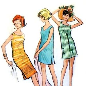 I love old 50's/60's patterns French Dart, 1970 Dress Patterns, 1960s Shift Dress, 1960s Dresses, Metal Dress, Shift Dress Pattern, Tilly And The Buttons, Mccalls Sewing Patterns, Sleeveless Pullover