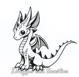 DragonsAndBeasties - Professional, Artisan Crafter | DeviantArt Baby Dragons Drawing, Easy Dragon Drawings, Cute Dragon Drawing, Tattoo Dragon, Dragon Coloring Page, Dragon Sketch, Dragon Pictures, Little Dragon, Dragon Artwork