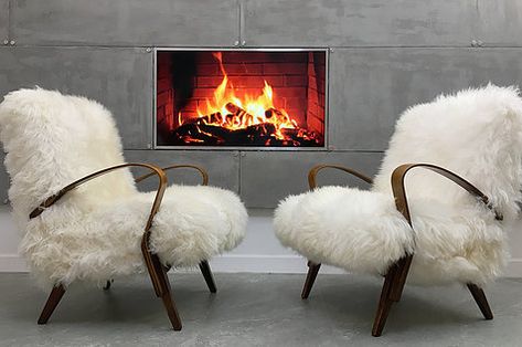 Fluffy Armchair, Sheepskin Armchair, White Fur Sofa, White Fuzzy Chair, White Fluffy Armchair, Fur Chair, Take A Seat, Flea Market, White Vintage