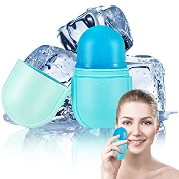 Ice Face Roller, Roller Skin Care, Ice Face, Ice Facial, How To Reduce Pimples, Skincare Inspiration, Ice Roller, Face Mold, Spring Clean