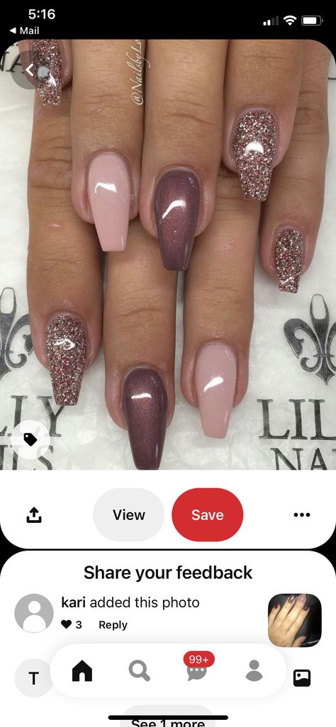 Purple Nail Art Designs, Purple Nail Art, Pretty Nail Art Designs, Cute Gel Nails, Short Acrylic Nails Designs, Short Nail Designs, Dipped Nails, Elegant Nails, Autumn Nails