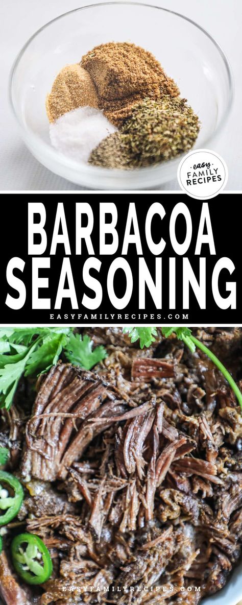 Barbacoa Seasoning Barbacoa Sauce Recipe, Barbacoa Seasoning Recipe, Barbacoa Seasoning, Carnitas In The Oven, Best Barbacoa Recipe, Healthy Barbacoa, Authentic Barbacoa Recipe, Carnitas Seasoning, Homemade Carnitas