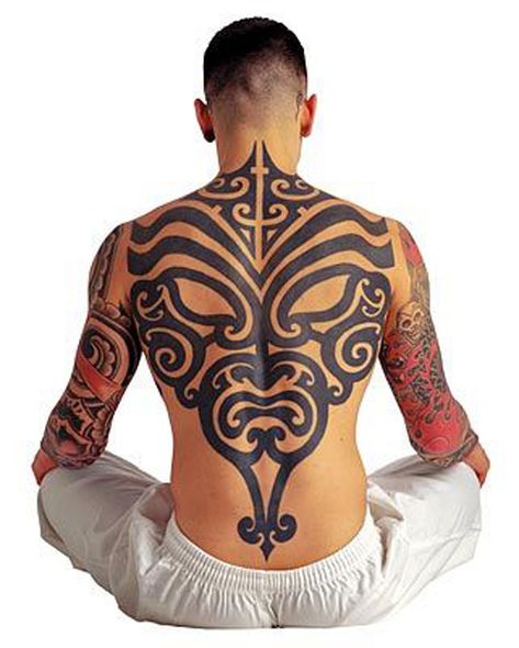 tribal tattoo on back Cool Back Tattoos, Maori Tattoos, Polynesian Tattoo Designs, Full Back Tattoos, Back Tattoos For Guys, Maori Tattoo, Back Tattoos, Tattoo Designs Men, Body Tattoos