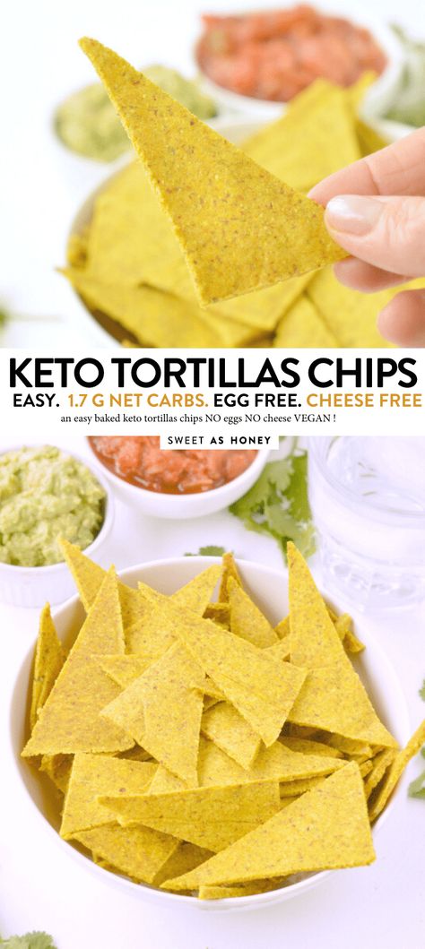 Baked Tortillas, Keto Apps, Tortillas Chips, Keto Chips, Keto Crackers, Easy Low Carb Meals, Keto Tortillas, Low Carb Low Fat Recipes, Postre Keto