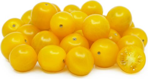 Yellow Cherry Tomatoes Information and Facts Yellow Cherry Tomatoes, Choy Sum, Apricot Recipes, Ghost Plant, Grape Recipes, Lemon Cucumber, Bell Pepper Recipes, Turmeric Recipes, Artichoke Recipes