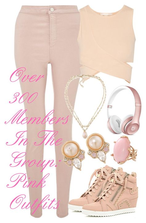 Over 300 Members In The Group: Pink Outfits by deedee-pekarik on Polyvore featuring Jonathan Simkhai, Miss Selfridge, Carolee and Lucifer Vir Honestus Lucifer Vir Honestus, Jonathan Simkhai, Pink Outfits, Miss Selfridge, River Island, Polyvore, For Women, Pink