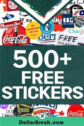 Free Stickers: 500+ Companies Who Mail FREE Stickers [2019] Free Preppy Stickers, Free Craft Supplies, Led Colours, Freebie Websites, Free Sample Boxes, Free Coupons By Mail, Get Free Stuff Online, Freebies By Mail, Coupons By Mail