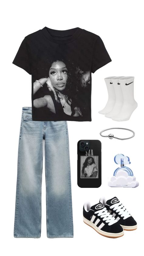 sza tour outfit #concert #tour #sza #szatour #szatouroutfit Sza Tour Outfit, Sza Concert Outfit, Sza Tour, Coachella Inspired Outfits, Sza Concert, Outfit Concert, Concert Fits, Cute Fits, Concert Outfit