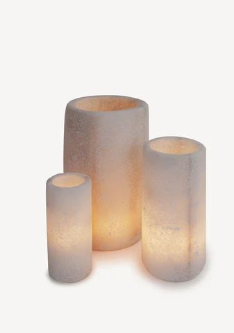 A Hygge Home - Hygge Life Alabaster Candle, Rock Candle Holder, Stone Candle Holder, Rock Candle, Diy Organizer, Dining Room Centerpiece, Hygge Life, Stone Candles, Alabaster Stone