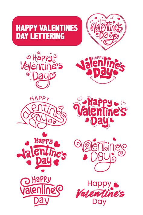 Design For Valentines Card, Valentine's Greeting Card, Valentine's Card Design, Happy Valentines Day Hand Lettering, Valentine Days Card, Valentines Card Design Ideas, Valentine's Day Card Design, Valentine's Day Poster Design Ideas, Valentines Greeting Cards