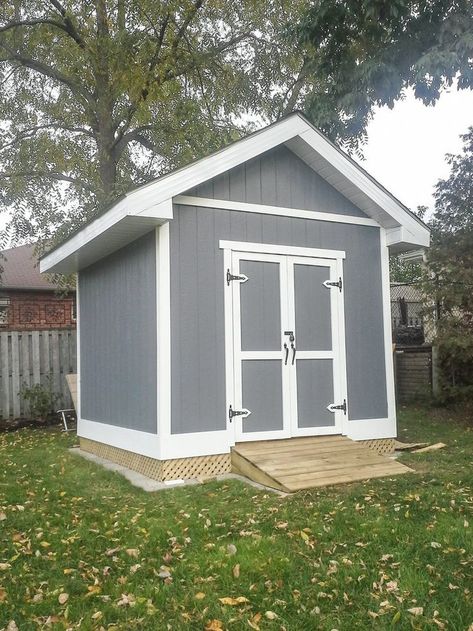 Shed Skirting Ideas, Storage Shed Ideas, Cool Storage, Shed Landscaping, Shed Makeover, Backyard Storage Sheds, Shed Ideas, Wood Storage Sheds, Greenhouse Shed