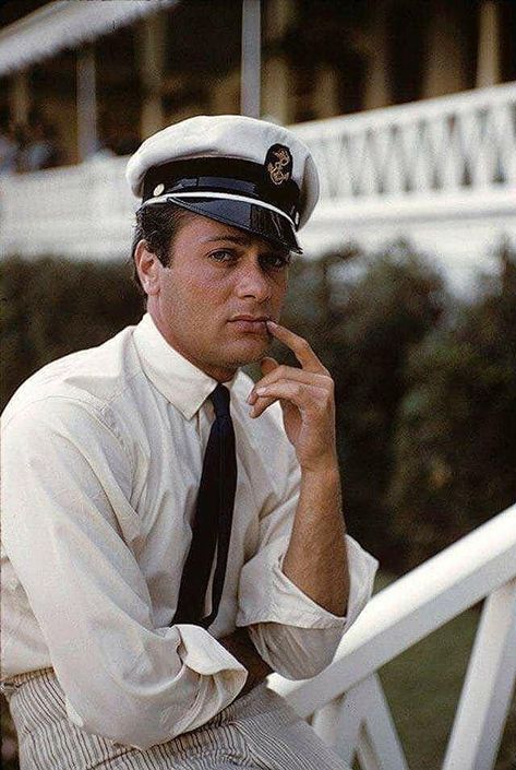 Tony Curtis during the filming of “Some Like it Hot” - 1959 Movie Studios, Soldier Boy, Tony Curtis, Cool Picks, Lord Have Mercy, Some Like It Hot, Early 60s, Alain Delon, Have Mercy