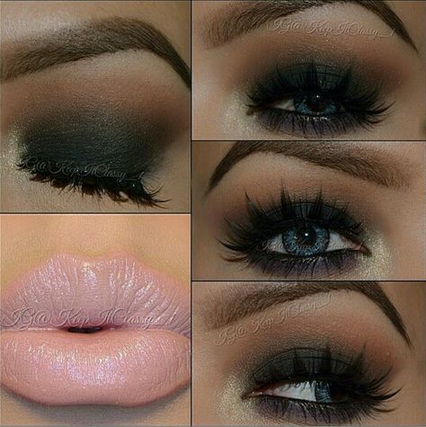 In love!! Reminds me of a "jersey shore" snooki look #smokeyeyes Jersey Shore Makeup, Passenger Princess, Y2k Makeup, Ethereal Makeup, Cute Makeup Looks, Eye Opening, Makeup Obsession, Glitter Makeup, Jersey Shore