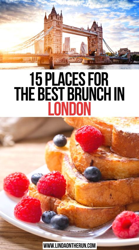 15 Places For The Best Brunch In London Best Breakfast In London, London Breakfast Places, Brunch In London, Breakfast London, Brunch London, Gluten Free London, Places To Eat In London, London Breakfast, Eat In London