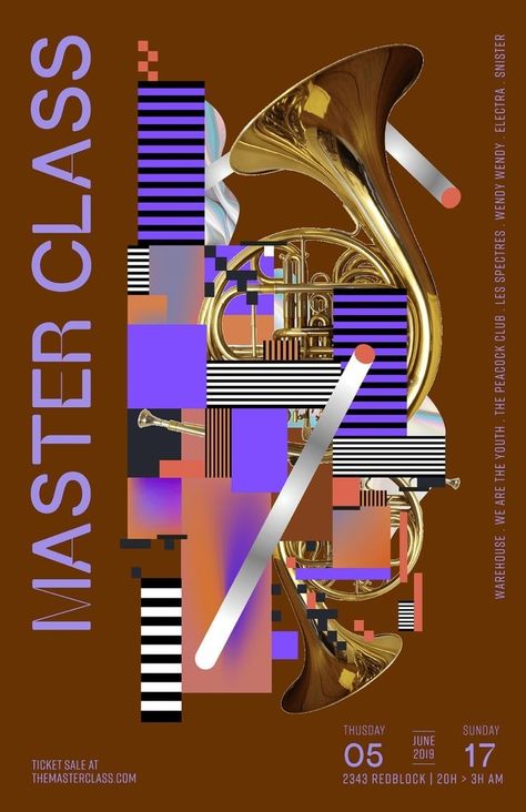 Musician Illustration, 20th Anniversary Ideas, Indesign Design, Live Music Poster, Music Pattern, Ms Project, Print Design Trends, Music Concert Posters, Music Poster Ideas