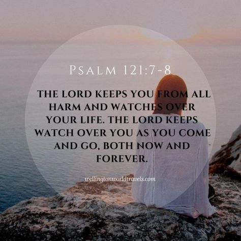 Bible Verse For Safe Travel, Bible Verse About Traveling, Scripture For Safe Travels, Travel Bible Verse, Bible Verse About Life, Bible Verses About Life, Inspiring Bible Verses, Inspirational Travel Quotes, Jesus Scriptures