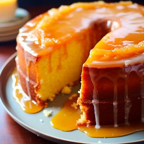 Caramel Kentucky Butter Cake, Salted Caramel Kentucky Butter Cake, Carmel Cake, Kentucky Butter Cake, Salted Caramel Cake, Butter Cake Recipe, Caramel Cake, Caramel Recipes, Delish Recipes