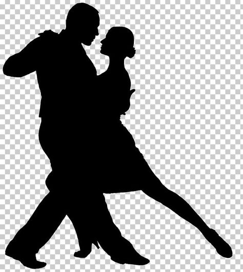 Ballroom Dance Silhouette, Tango Silhouette, Dancing Icon, Merengue Dance, Dance Black And White, Black And White Dance, Dancing Silhouette, Dancing Clipart, Tango Art