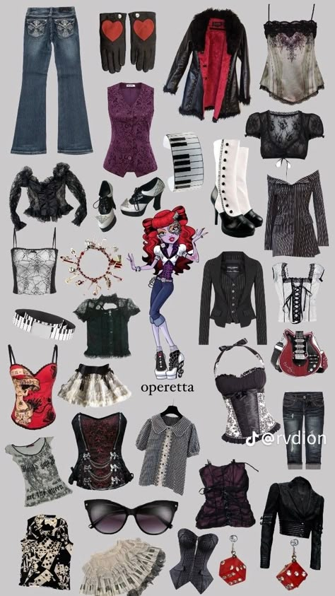 Monster High Outfit Inspiration, Monster High Aesthetic Outfit, Monster High Halloween Costumes, Monster High Halloween, Monster High Costume, Character Inspired Outfits, Monster High Characters, Fashion Top Outfits, Fandom Outfits