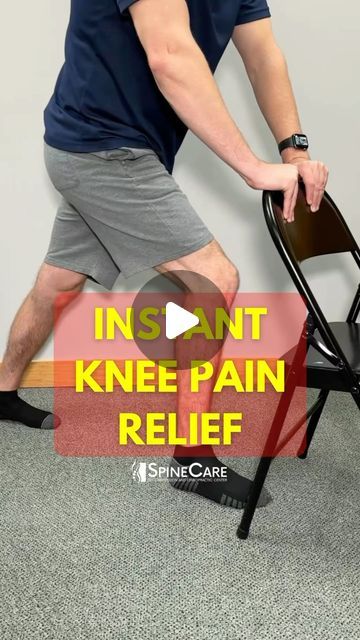 Dr. Michael Rowe | SpineCare on Instagram: "Dr. Rowe shows an easy exercise that can give instant knee pain relief.  Great part is you can do this throughout the day pretty much anywhere, including at work or class.  Let us know how it works for you!  #kneepain #kneepainrelief #kneepainexercises" Stretches For Hip Pain, Hip Muscles Anatomy, Tight Hips Stretches, Knee Pain Relief Remedies, Michael Rowe, Knee Pain Relief Exercises, Knee Pain Remedy, Knee Strengthening Exercises, Piriformis Muscle