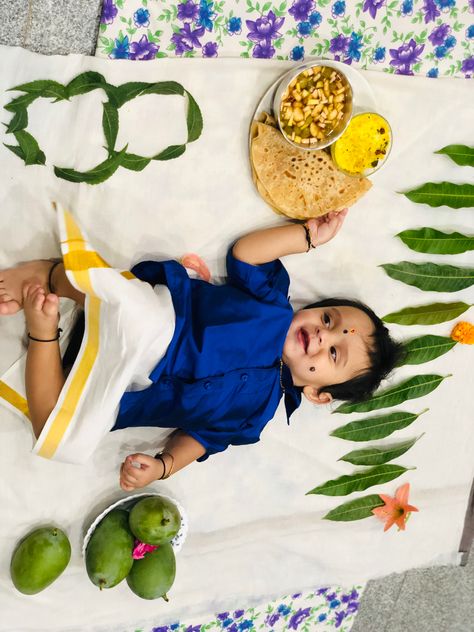 Ugadi Theme Photoshoot, Ugadhi Theme Baby Photoshoot, Ugadi Theme Baby Photoshoot, Ugadi Photoshoot For Babies, Ugadi Photoshoot, Mango Theme Baby Photoshoot, 8th Month Baby Photo Ideas, Babies Photoshoot, Boy Newborn Pictures