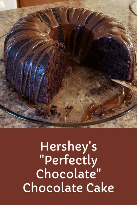 Hershey’s “Perfectly Chocolate” Chocolate Cake – The Crafty Working Mom Hershey Syrup Cake, Hersheys Chocolate Cake, Back Of The Box Hersheys Chocolate Cake, Hersheys Syrup Chocolate Cake, Herseys Chocolate Cake, Hershey’s Chocolate Cake, Hersheys One Bowl Chocolate Cake, Hersheys Chocolate Cake Recipe, Hershey Chocolate Cakes