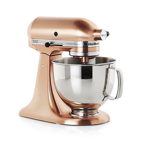 Mixer Kitchenaid, Small Appliances Kitchen, Restauration Hardware, Rose Gold Kitchen, Tilt Head, Copper Accessories, Kitchenaid Stand Mixer, Appliances Kitchen, Head Stand