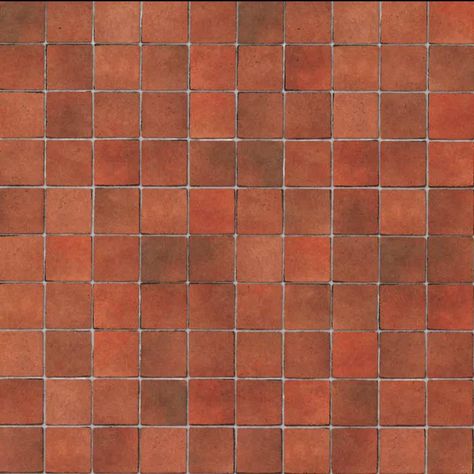 Building Materials Red Terracotta Floor, Red Tile Texture, Terracotta Floor Tiles, Mosaic Texture, Curved Furniture, Moore House, Hotel Floor, Mediterranean Tile, Terracotta Floor