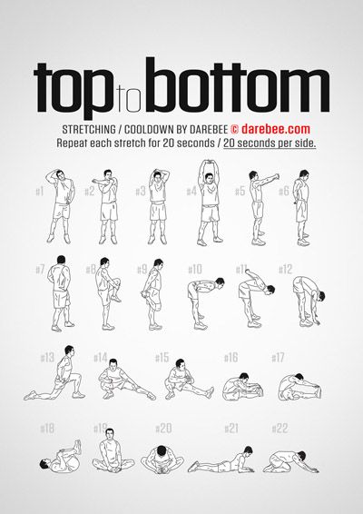 DAREBEE Workouts Post Workout Stretches, Fitness Studio Training, Exercises For Beginners, Trening Sztuk Walki, Gym Antrenmanları, Stretch Routine, Trening Fitness, Bottom Workout, Easy Yoga Workouts