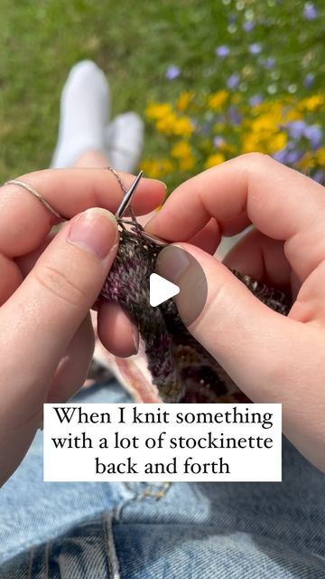 Quick And Easy Knitting Projects, How To Knit Left Handed For Beginners, Knitting Tension Tips, Flat Slip Stitch Join, Join Knitting Seams, Left Leaning Increase Knitting, Knit Purl Stitches, Knitting Hacks, Knitting Help