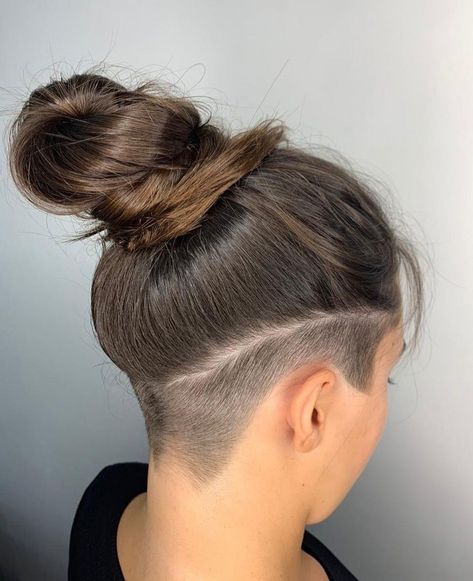 9 Unique Side Shaved Hair Ideas for Every Hair Length Under Hair Shaved, Under Shave, Female Undercut Long Hair, Side Shaved Hair, Easy Prom Hairstyles, Undercut Ponytail, Side Shaved, Undercut Hairstyles Women, Undercut Long Hair