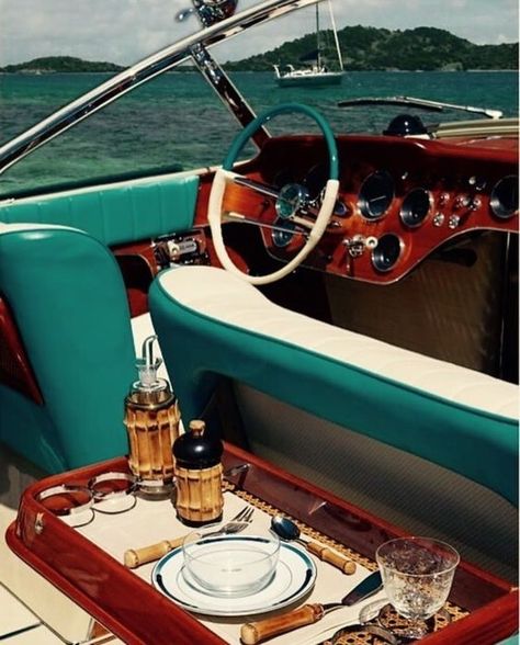 Yacht Aesthetic, Riva Boat, Classic Wooden Boats, Yacht Party, Chris Craft, Yacht Interior, Vintage Boats, Boat Interior, Old Boats